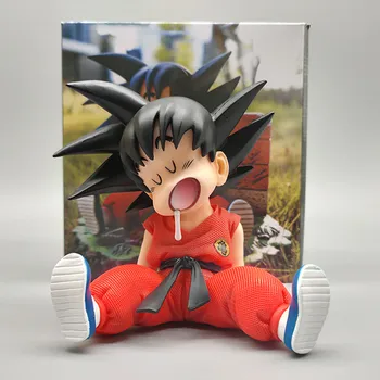 10 cm Anime Dragon Ball Obrázok Detstva Son Goku Model Hračka Gk Spanie Scény Bábika Dekorácie, Hračky Darček k Narodeninám Hračky Pre Chlapcov