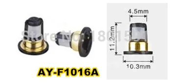 20pieces celý predaj prefekt kvality paliva injektor filter vhodný pre NISSAN (11.2*10.3*4.5 mm,AY-F1016A)