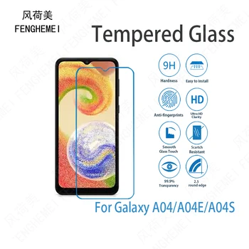 3ks/Veľa Pre Samsung Galaxy A04 A04E A04S FENGHEMEI Tvrdeného Skla Screen Protector