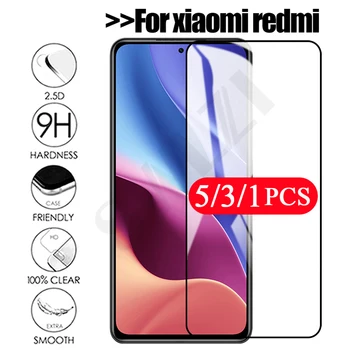 5/3/1Pcs tvrdeného skla pre Redmi K40 pro plus K30 Ultra K30i K30S K20 poznámka 10 5 G pro max 10s 10X 4G screen protector telefón film