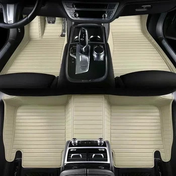 5D Prekladané Prispôsobené Auto Podlahové Rohože pre Land Rover Defender 2020-2022 Objav Šport Freelander Interiérové Doplnky Koberce