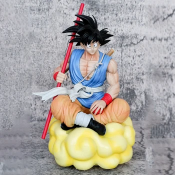 Anime Dragon Ball Z Son Goku Akčné Figúrky Gk S Cloud Cartoon Bábika 21 cm Pvc Sochu Zberu Model Hračka Darček pre Priateľa