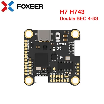 FOXEER H7 H743 Letu Regulátora MPU6000 Dual BEC Tlak 4-8S LIPO 30.5X30.5 mm pre RC FPV Freestyle Drone X8 DIY Časti