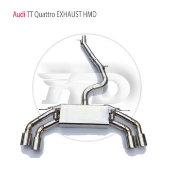 HMD Nerezový Výfukový Systém Šitý Downpipe Je Vhodné Pre Audi TT Quattro Auto Úprava Ventil Auto Príslušenstvo