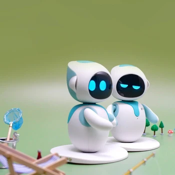 Inteligentná AI robot hračka ploche elektronické zvieratko Eilik emocionálne hlas, spoločník robot