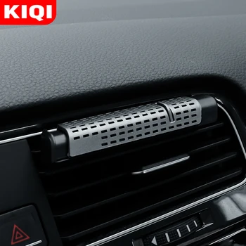 KIQI Auto Klimatizácia Zásuvky Prieduch na Tuhé Parfum pre Audi A1 A3 A4 B6 B8 B9 A3 A5 A6 A7 A8 C5 Q7 Q2 Q3 Q5 SQ5 R8 TT S5 S6