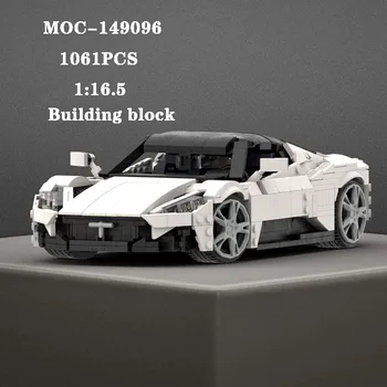 Klasický Stavebný kameň MOC-149096 Super Športové Auto Racing Montáž 1061PCS Dospelých a Detí, Narodeniny, Vianočné Hračky Darček