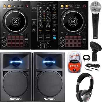 LETNÉ výpredaje Kúpiť S Dôverou Nové Pioneer DDJ-400 Rekordbox Starter DJ Controller Pack w Prípade, + 12