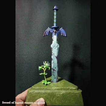 Na Hyrule Fantasy Zelda Prepojenie Master Sword Hry 26 cm PVC Obrázok Bezpečnosti Tupý Meč Bojových Umení Zbrane Režim Cosplay Darčeky, Hračky