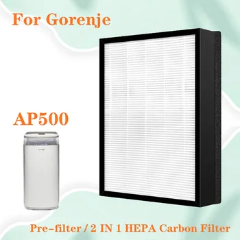 Náhrada za Gorenje čistička vzduchu AP500 Kompatibilné 2 V 1 HEPA a Uhlíkovým Kombinovaný Filter