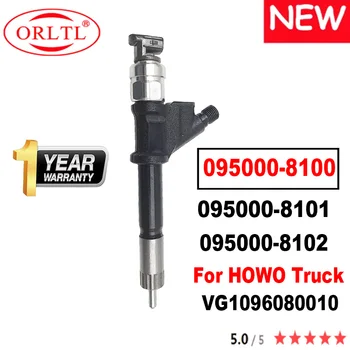 ORLTL 095000-8100 Common Rail Injektor 095000-8101 095000-8102 VG1096080010 TRYSKA 8100 8101 8102 ForHOWO Truck