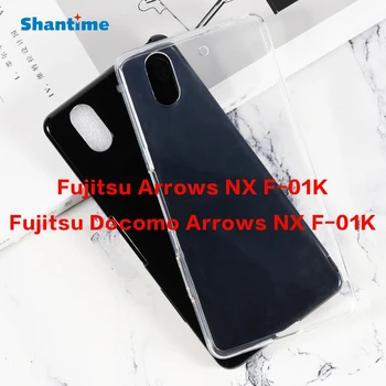Pre Fujitsu Arrows NX F-01K Gél Puding Silikónové Telefón Ochranné Späť Shell Pre Fujitsu Docomo Šípky NX F-01K Mäkké TPU Prípade