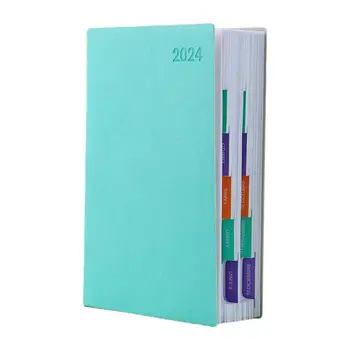 PU Kožené Notebook A5 Do Zoznamu poznámkový blok S 150 Stránky 2024 Plánovač Časopis Harmonogram Prác Obchodné Prenosné poznámkový blok Pre